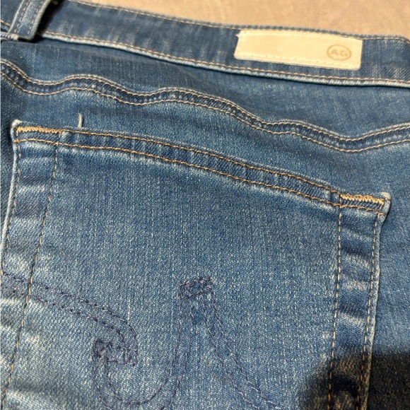 Ag Adriano Goldschmied Women's Skinny Jeans in Denim Blue - Picture 6 of 6